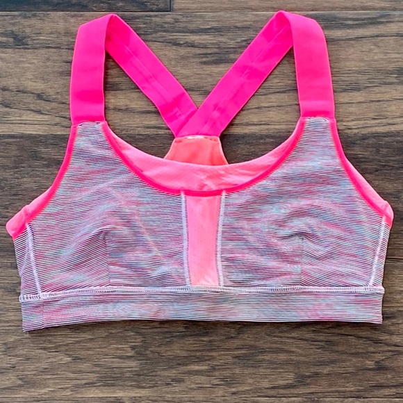 lululemon athletica Other - Size 8 Lululemon Neon Pink Run: Stuff Your Bra